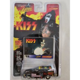 Johnny Lightning KISS Gene Simmons 1:64 Diecast Car w/PETER'S BRIGHT IDEA Photo Card #22