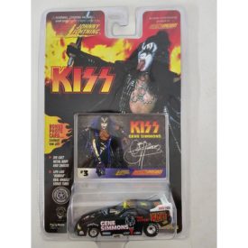 Johnny Lightning KISS Gene Simmons 1:64 Diecast Car w/THE DEMON Photo Card #3