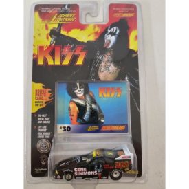 Johnny Lightning KISS Gene Simmons 1:64 Diecast Car w/PETER READY TO ROCK Photo Card #30