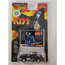 Johnny Lightning KISS Gene Simmons 1:64 Diecast Car w/PAUL ON A PEDESTAL Photo Card #32