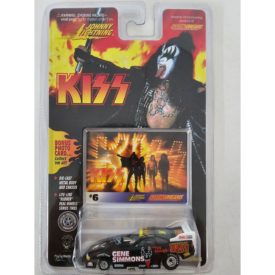 Johnny Lightning KISS Gene Simmons 1:64 Diecast Car w/LADIES & GENTLEMAN…KISS Photo Card #6