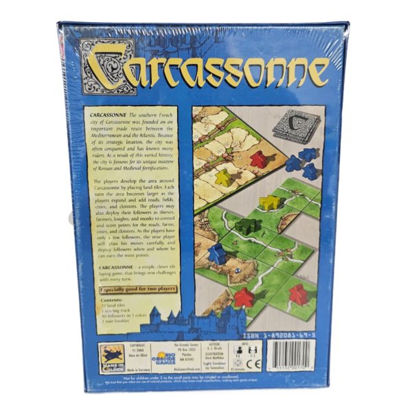 Rio Grande Games Carcassonne (2000 Edition)