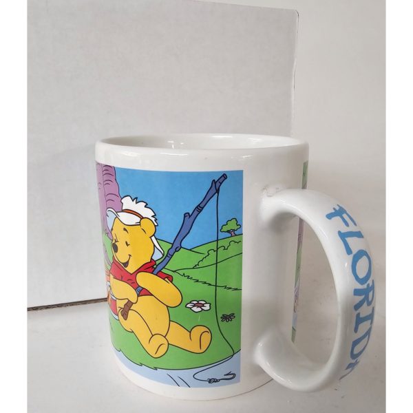 Disney Winnie The Pooh Fishing FLORIDA Coffee Mug by Applause #43828