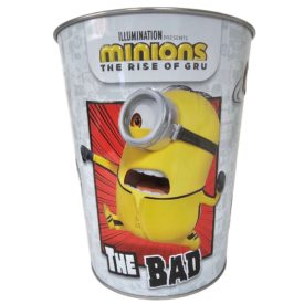 AMC Promotional Minions Movie The Rise of Gru Popcorn Tin Bucket The Good Bad Teddy