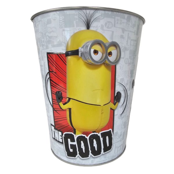 AMC Promotional Minions Movie The Rise of Gru Popcorn Tin Bucket The Good Bad Teddy