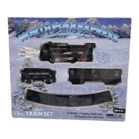 North Pole Express Battery Operated 13 Piece Train Set