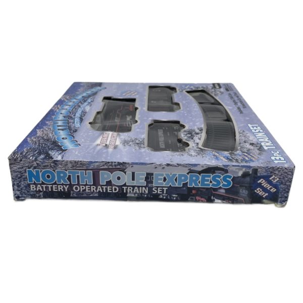 North Pole Express Battery Operated 13 Piece Train Set