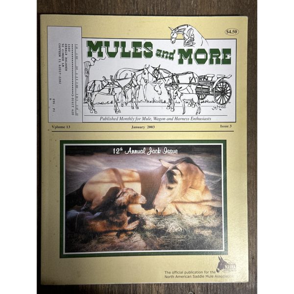 Mules and More - Jan. 2003 Vol. 13 Issue 3 (Back Issue Magazine)