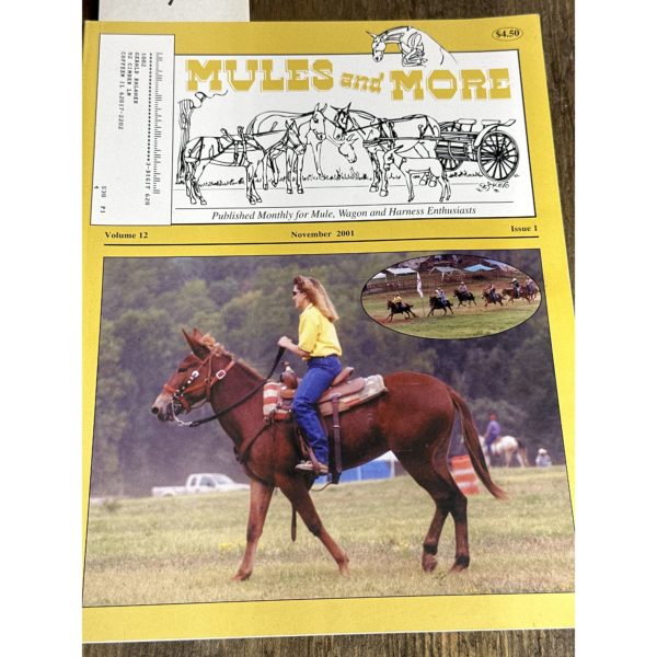 Mules and More - Nov. 2001 Vol. 12 Issue 1 (Back Issue Magazine)