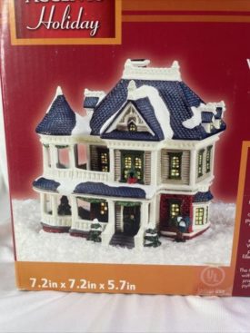 Home Accents Holiday Canterbury Lane Victorian Porcelain House #987018