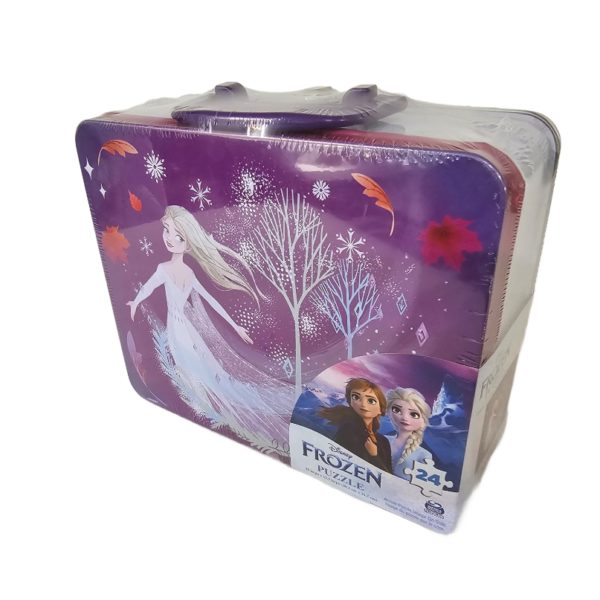 Spin Master Disney Frozen Elsa Puzzle 24 Piece In Lunchbox Tin