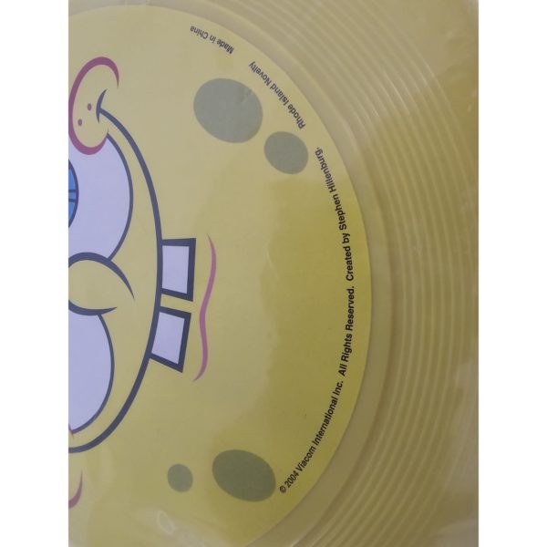 RARE SPONGEBOB Squarepants Flying Disc 9” Viacom 2004 Frisbee