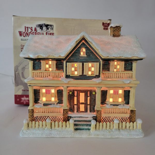 It's a Wonderful Life Illuminated Village Series II Ma Bailey's House No. 839853