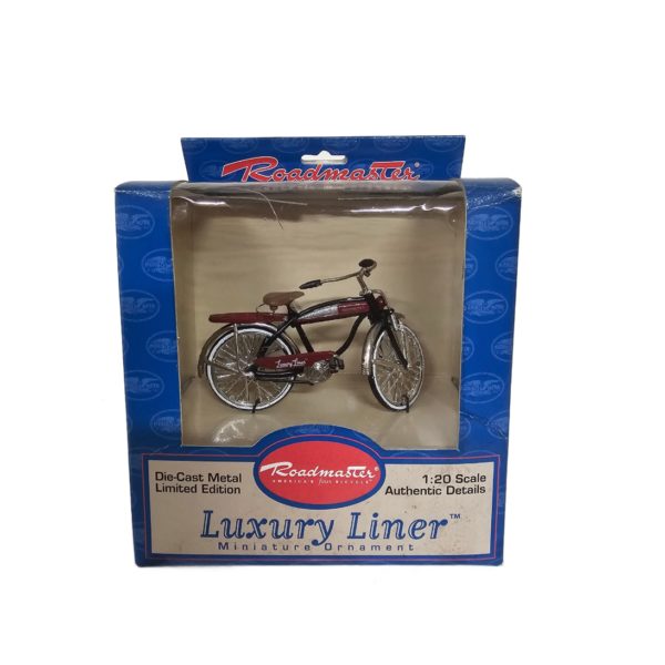 1998 Brunswick 1940's Roadmaster Luxury Liner BICYCLE Miniature Ornament 1/20 Scale