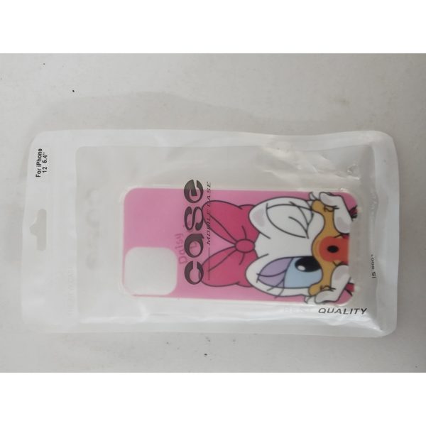 Disney Daisy Duck iPhone 12 Mini Pink 5.4" Silicone Jelly Phone Case