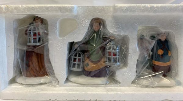 Dept 56 Heritage Village Accessory The Bird Seller Figurine Set 5803-3