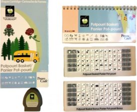Cricut Cartridge, POTPOURRI BASKET