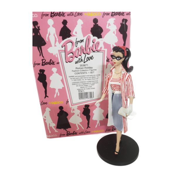 1993 Mattel Enesco From Barbie with Love Roman Holiday Fashion Collection Figurine