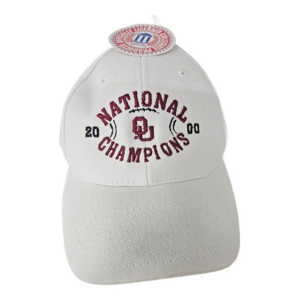 Vintage Oklahoma Sooners 2000 National Champions OU Snapback Hat