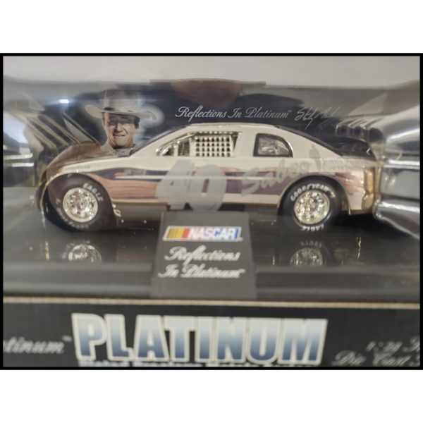 1999 Racing Champions Sterling Marlin #40 John Wayne 1/24 Platinum Diecast
