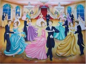 At The Ball Jigsaw Puzzle 200pc