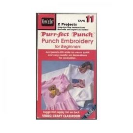 Punch Embroidery for Beginners Tape 11 [VHS Tape] [1991]