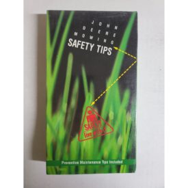 John Deer Mowing Safety & Preventive Maintenance Tips (VHS Tape)