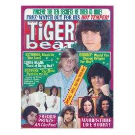 Tiger Beat Osmonds, De Francos, Robert Redford, Heywoods, Linda Blair - March 1975 (Collectible Single Back Issue Magazine)