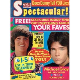 Tiger Beat Spectacular! Osmonds, David Cassidy, Michael Gray, Chris Knight December 1972 (Collectible Single Back Issue Magazine)