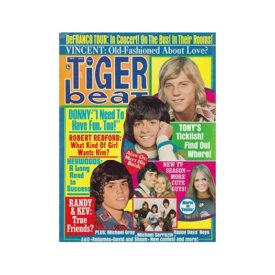 Tiger Beat Donny, Marie, Randy, Tony - October 1974 (Collectible Single Back Issue Magazine)