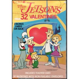 Vintage 1990 Valentine's Day Cards "The Jetson's" 32 Count by Cleo/Gibson