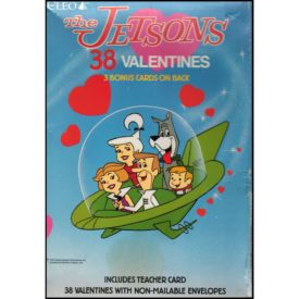 Vintage 1990 Valentine's Day Cards "The Jetson's" 38 Count by Cleo/Gibson