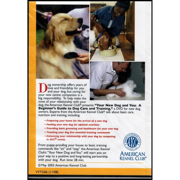 Your New Dog and You: A Beginner's Guide to Dog Care and Training (DVD)