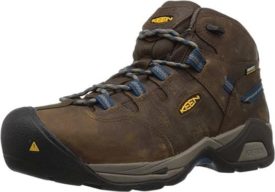 Keen Men's Detroit XT Waterproof Work Boot Mid Steel Toe Brown 12 D(M) US