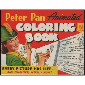 Peter Pan Animated Coloring Book Derby's Advertising Speciality