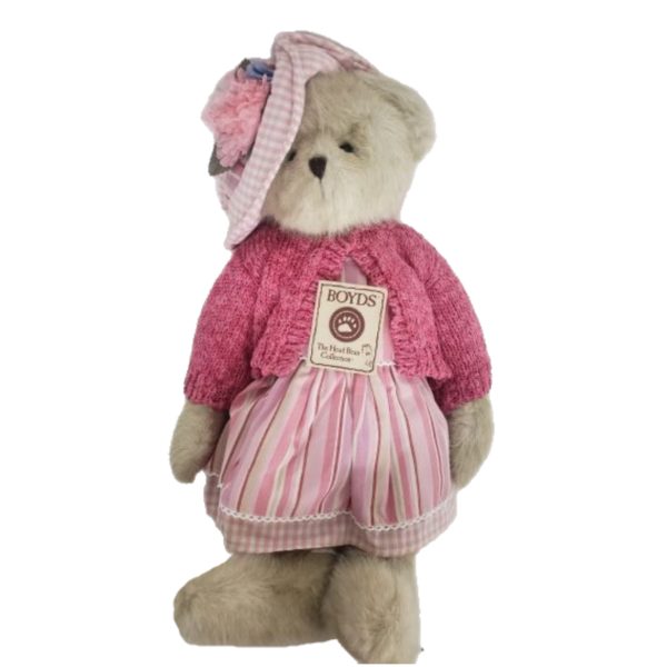 Boyds Bears "Caroline B. Butterfly" 16" Bear Head Bean Best Dressed #904510