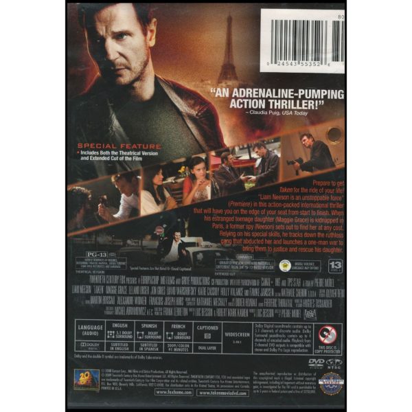 Taken (Single-Disc Extended Cut) (DVD)