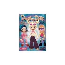 Funky Fashion Dress-up Dolls (Paperback) by Hinkler Books Staff