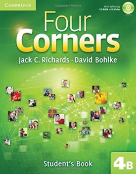 Four Corners Level 4 Student's Book B with Self-study CD-ROM (Paperback) by Jack C. Richards,David Bohlke