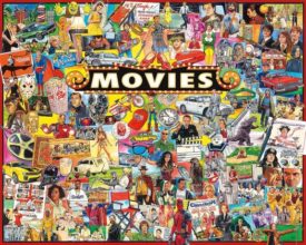 White Mountain Puzzles The Movies - 1000 Piece Jigsaw Puzzle