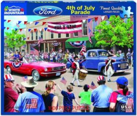 White Mountain 4th of July Parade - 1000 Piece Jigsaw Puzzle