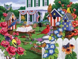 Backyard Party 300 Piece Jigsaw Puzzle By SunsOut