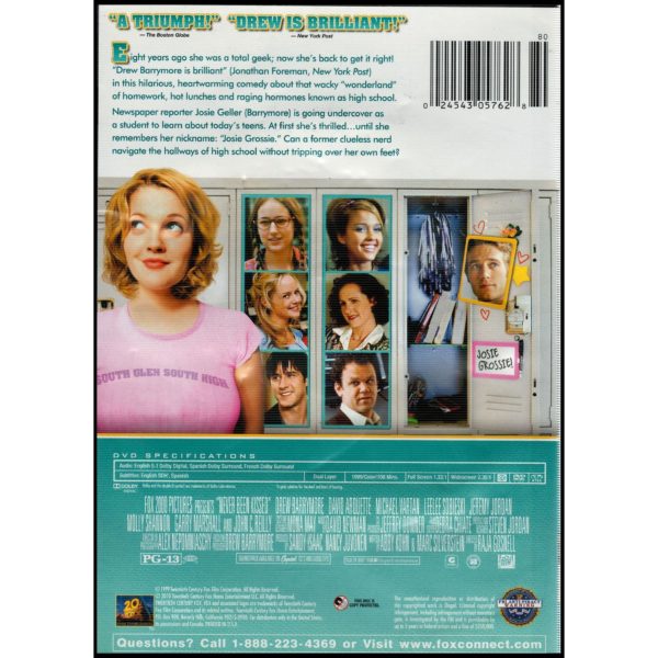 Never Been Kissed (DVD)