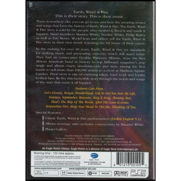Shining Stars - The Official Story of Earth Wind & Fire (DVD)