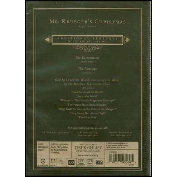 Mr. Kruger's Christmas (DVD)
