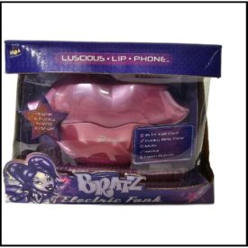 BRATZ Electric Funk Luscious Lip Phone Landline 2003 Rare Vintage Phone