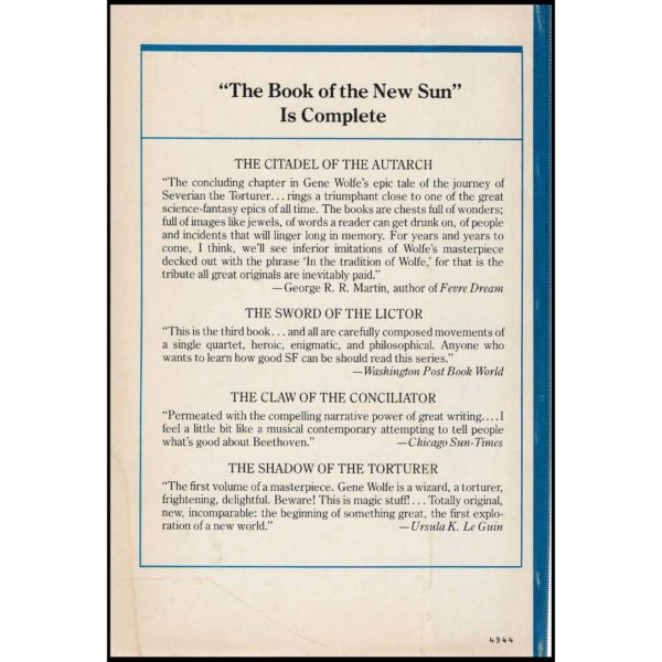 The Citadel of the Autarch (Hardcover) by Gene Wolfe