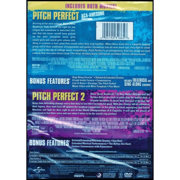 Pitch Perfect Aca-Amazing 2-Movie Collection (DVD)