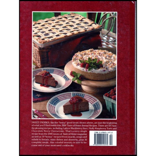 2006 Taste of Homes Annual Recipes (Hardcover)