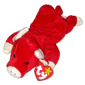 TY Beanie Baby - SNORT the Bull - 4002